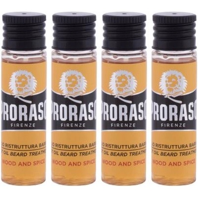 PRORASO Wood & Spice Hot Oil Beard Treatment 68 ml масло за подхранване на брада