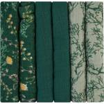 KikkaBoo Комплект 6 бр муселинови кърпички 30х30 см Secret Garden Green (31103010105)
