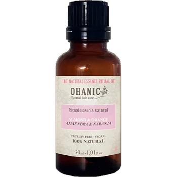 Ohanic Бадемово масло с етерично масло от портокал, 30 ml