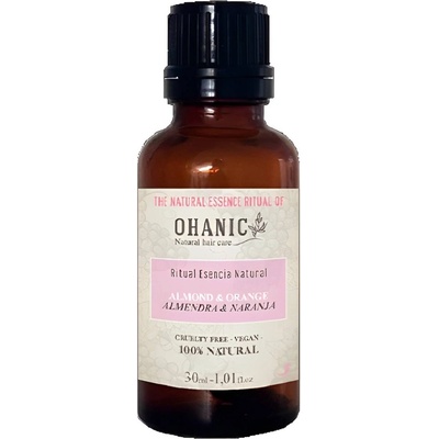 Ohanic Бадемово масло с етерично масло от портокал, 30 ml