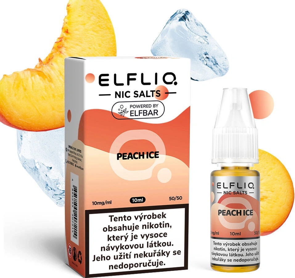 ELF LIQ Peach Ice 10 ml 10 mg