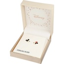 Disney strieborné náušnice kôstky Mickey and Minnie Mouse ES00087SL.CS