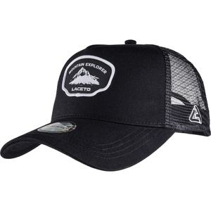 Laceto Trucker 1 черно, бяло uni (lt-tcap1-bk)
