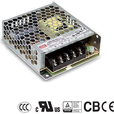 MEAN WELL MEANWELL LRS-75-12, průmyslový napájecí spínaný zdroj uzavřený 12V 75W