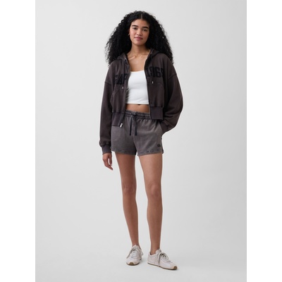 GAP Шорти с лого French Terry GAP GAP | Cheren | ЖЕНИ | M