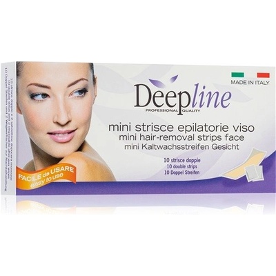 Arcocere Deepline voskové epilačné pásiky na tvár pre ženy 10 ks