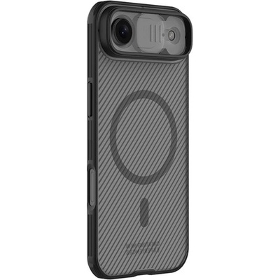 Nillkin iPhone Air NILLKIN CAMSHIELD PRO MAGNETIC пластмасов протектор за телефон, устойчив на удари, с райета, TRANSFER/черен GP-175222 (GP-175222)
