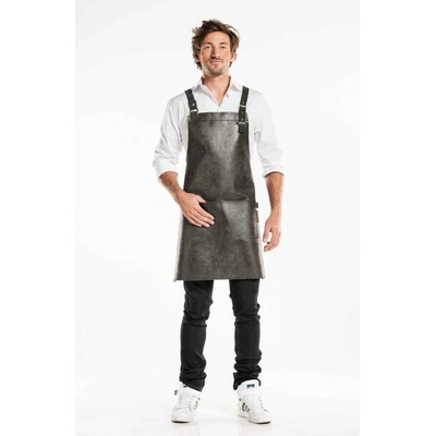 Chaud Devant Kožená zástěra Fusion Moonshine Black Black