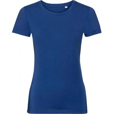 Russell Athletic 108f / Дамска тениска от 100% органичен памук - ярък кралски цвят s (10108f05701)