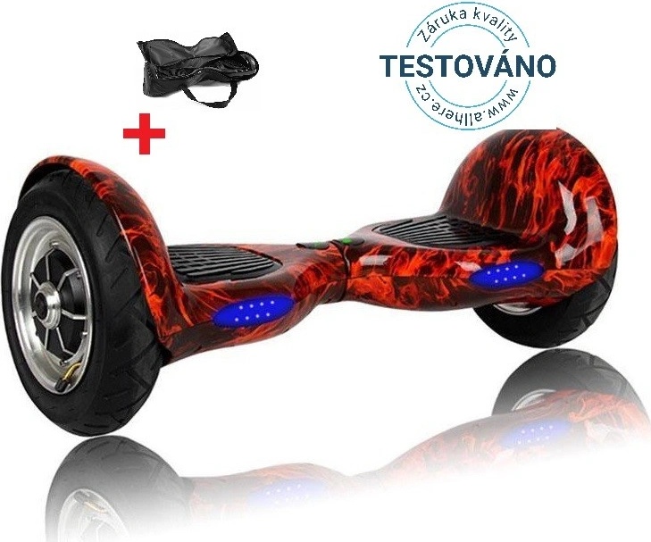 Hoverboard EcoWheel Offroad fire