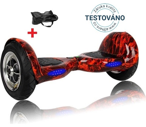 Hoverboard EcoWheel Offroad fire