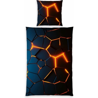 Herding bavlna obliečky 3D effect 135x200 80x80