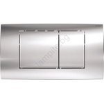 Geberit 115.899. KH. 1 - Бутон за промиване Twinline30 34x18, 5 см, лъскав хром/матов хром (GB0052)