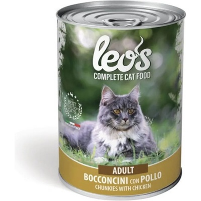 Monge Leos Adult с пилешко хапки с пилешко за котки в зряла възраст 415gr