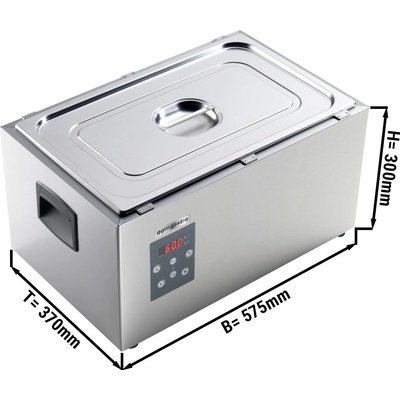 G.Gastro Sous vide GN 1/1 Vodní lázeň se statickým ohřevem vody 21035