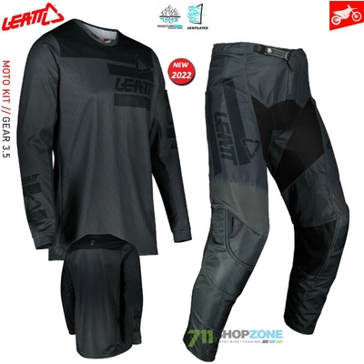 Kombinéza dvojdielna Leatt 3.5 Ride Zebra
