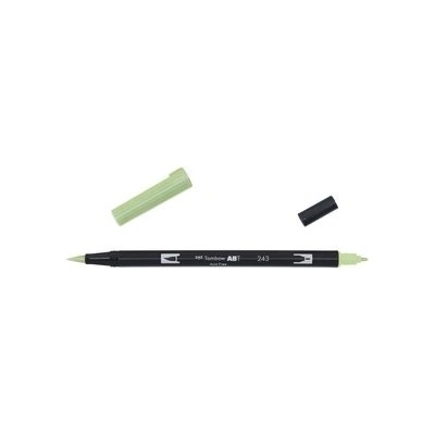 Oboustranný štětcový fix Tombow ABT DUAL - zelená Barva: 195 - Light Green