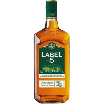 LABEL 5 Original Citrus - уиски напитка 700ml