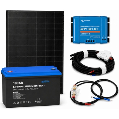 Ecoprodukt solární ostrovní systém VICTRON 12V 470Wp 30A 100Ah 747790
