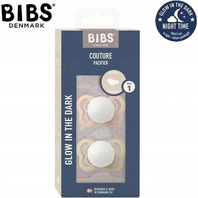 Bibs Couture ortodontický silikon 2ks Noční Blush / Vanilla