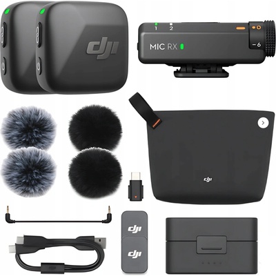 DJI Mic Mini 2 TX + 1 RX + Charging Case - CP.RN.00000433.01
