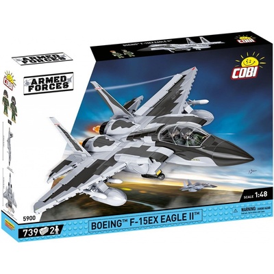 COBI 5900 Armed Forces Americký taktický stíhací letoun Boeing F-15EX Eagle II 1:48 – Zboží Mobilmania