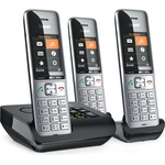 Gigaset Gigaset Comfort 500A Trio телефон, сребристо черен (L36852-H3023-B111) Телефонни апарати