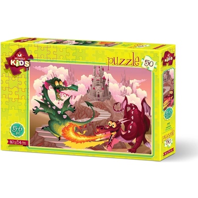 Art Puzzle Пъзел Art Puzzle от 50 части - Драконите (4505)