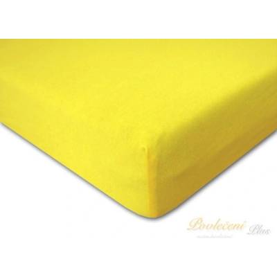 Veratex jersey prostěradlo středně žluté 70x160