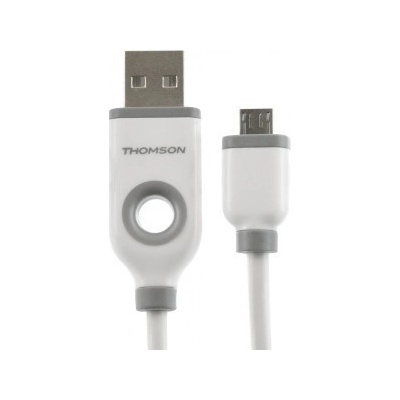 Thomson THCABLEMIC2A - vysokorýchlostný - Micro USB, 1m, bílý