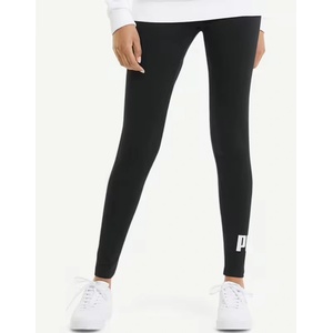 PUMA Essentials Logo Leggings Black - magazinko