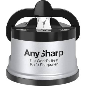AnySharp brúska na nože strieborná