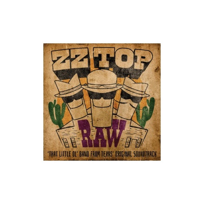 ZZ TOP - RAW - ‘THAT LITTLE OL\' BAND FROM TEXAS’ ORIGINAL SOUNDTRACK - TANGERINE LP - INDIES LP