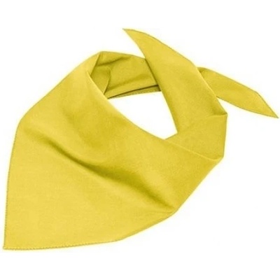 Šatka trojcípa Myrtle Beach Triangular Scarf žltá