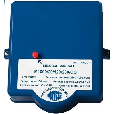 Mut meccanica Mut M1000/240/MO 24V Ел. задвижка (сервомотор) модулираща (700700707)