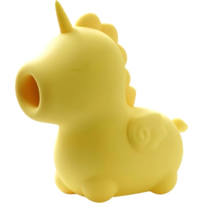 Ünihörn Акумулаторен клиторен стимулатор Unicorn (жълт)