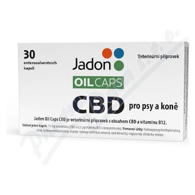 CHEVEKI-GRUS Jadon CBD pro psy a koně oil 30 cps.