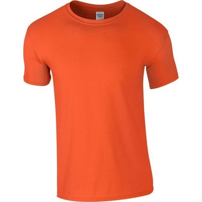 Gildan měkčené tričko Softstyle s krátkým rukávem oranžová
