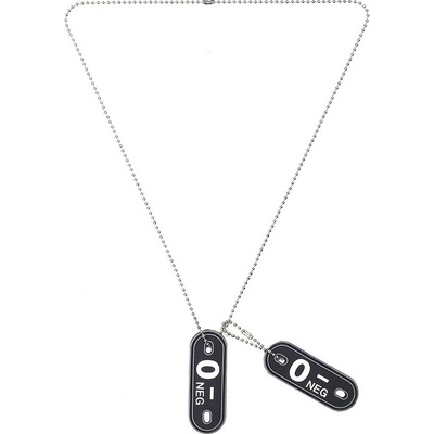 101 INC Dog Tag PVC Krevní skupina O- negativní – Zboží Dáma