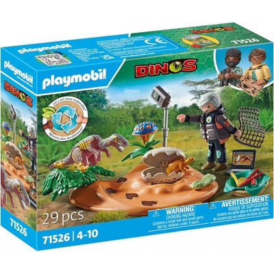 Playmobil 71526 Stegosaurovo hnízdo se zlodějem vajíček – Zboží Živě