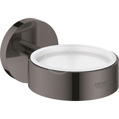 GROHE Essentials Držák skleničky/mýdelníku tmavý grafit 40369A01
