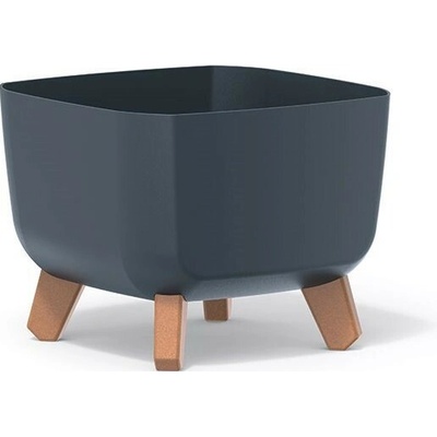 Kvetináč GRACIA SQUARE 29cm antracit