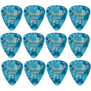 Fender 351 Extra Heavy Ocean Turquoise 12 Перце за китара (1980351608)