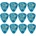 Fender 351 Extra Heavy Ocean Turquoise 12 Перце за китара (1980351608)