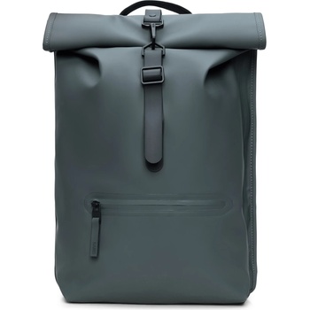 RAINS Дневна раница Rains Rolltop Rucksack W3 17 Daypack - Dark Grey - размер One Size (502-9576-0711)