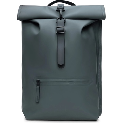 RAINS Дневна раница Rains Rolltop Rucksack W3 17 Daypack - Dark Grey - размер One Size (502-9576-0711)