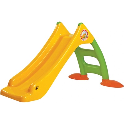 Lean Toys Záhradná šmýkačka 424 zeleno žltá