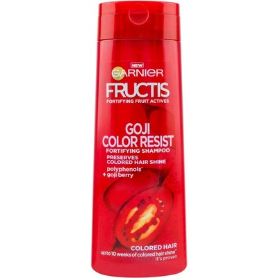 Garnier Fructis Color Resist Acaí Extract šampón pre farbené vlasy 400 ml