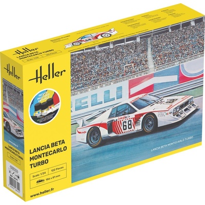 Heller Lancia Beta Montecarlo Turbo STARTER KIT 1/24