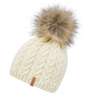 Chillouts Дамска зимна шапка (beanie) Chillouts Women's Tabea Hat Beanie - Beige - размер One Size (904-5063-0111)